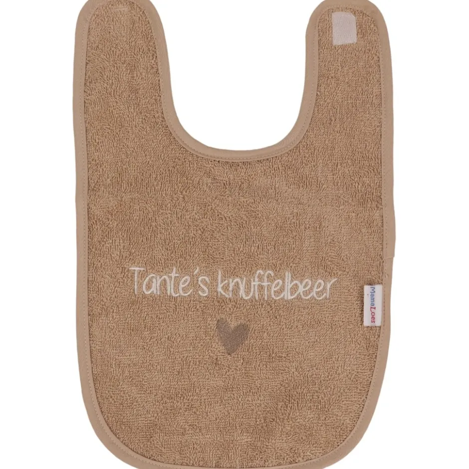 MamaLoes Nougat ''Tante's Knuffelbeer'' Tekst Slab< Slabbetjes