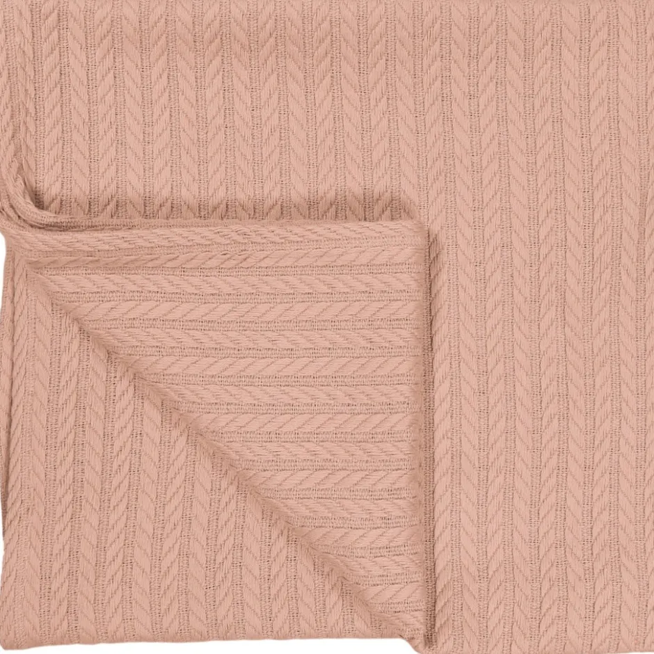 Oudroze 70x100cm Knitted Wiegdeken|MamaLoes Outlet