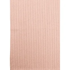 Oudroze 70x100cm Knitted Wiegdeken|MamaLoes Outlet