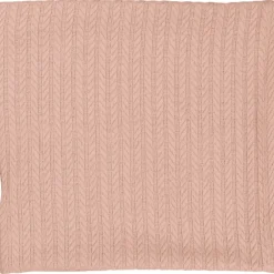 Oudroze 70x100cm Knitted Wiegdeken|MamaLoes Outlet