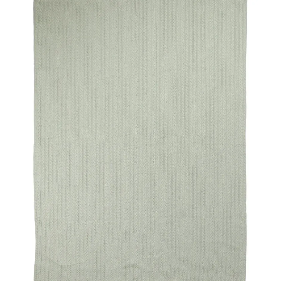 MamaLoes Sage Groen 70x100cm Knitted Wiegdeken< Baby Beddengoed