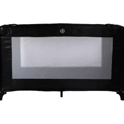 MamaLoes Soof Zwart Campingbed< Verrassend Babyvoordeel|Campingbedjes