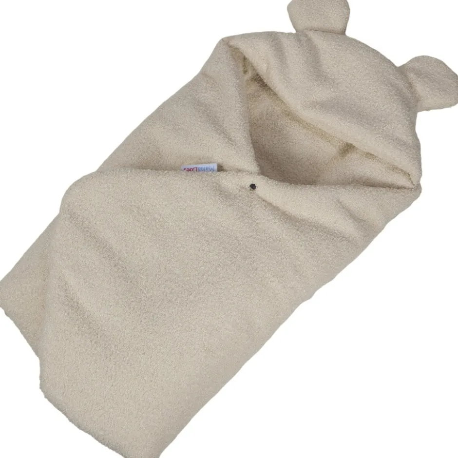 Teddy Boucle Naturel Multifunctioneel Wikkeldeken|MamaLoes Discount