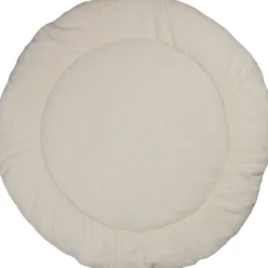 MamaLoes Teddy Boucle Naturel 90 cm Rond Omkeerbaar Boxkleed< Boxkleden