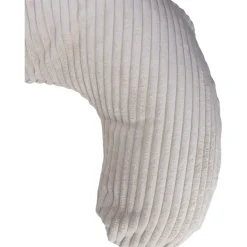 MamaLoes Velours Rib Beige Medium Voedingskussen< Voedingskussens