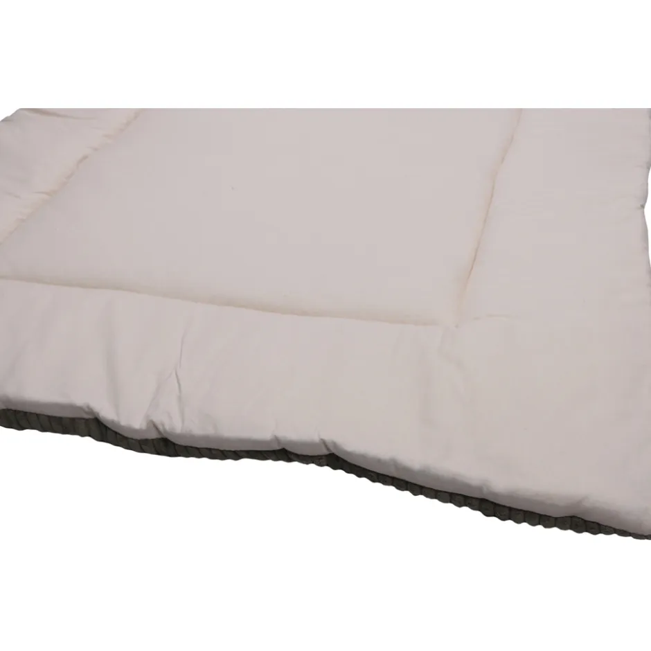 Velours Rib Groen 80 x 100 cm Omkeerbaar Boxkleed|MamaLoes Best