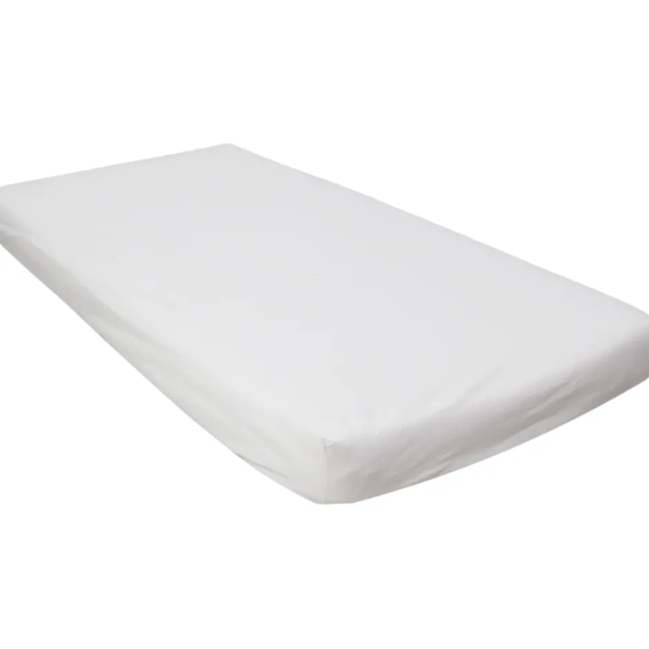 Wit Jersey 60 x 120 cm Waterproof Matrasbeschermer|MamaLoes Hot