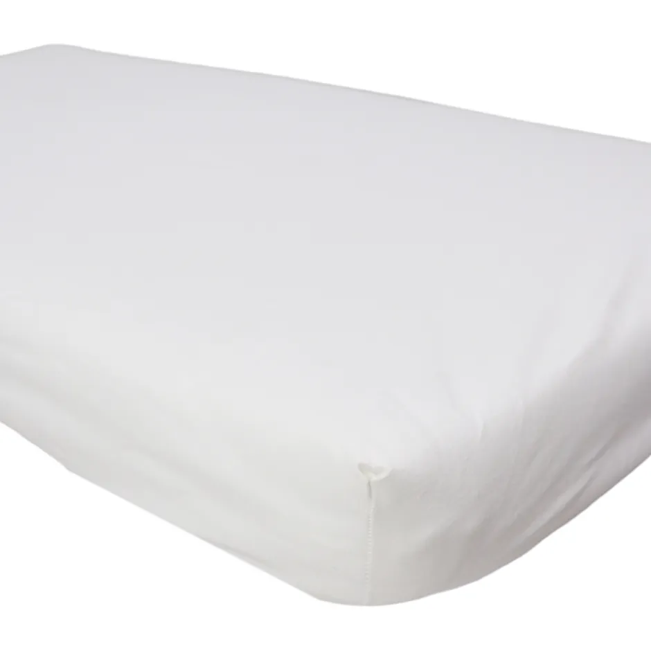 Wit Jersey 60 x 120 cm Waterproof Matrasbeschermer|MamaLoes Hot