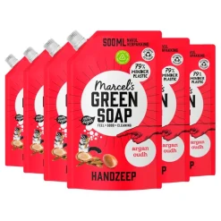 Marcel's Green Soap Argan & Oudh Handzeep Navulling< Handzeep Navulling|Handzeep