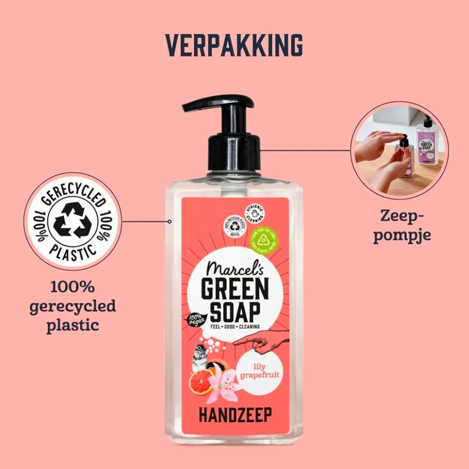 Marcel's Green Soap Lily & Grapefruit Handzeep< Handzeep