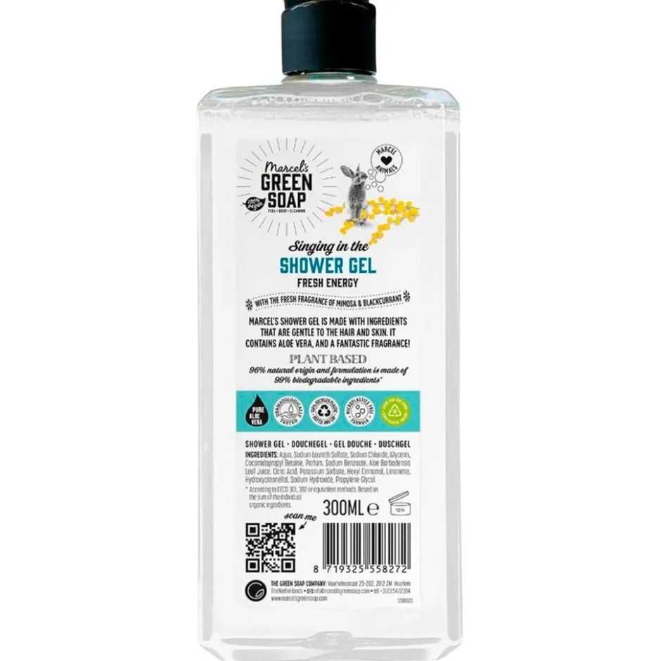 Marcel's Green Soap Marcel’s Green Soap Mimosa & Blackcurrant Shower Gel< Douchegel