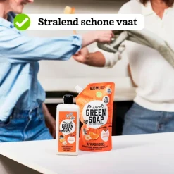 Orange & Jasmine Afwasmiddel Navulling|Marcel's Green Soap New