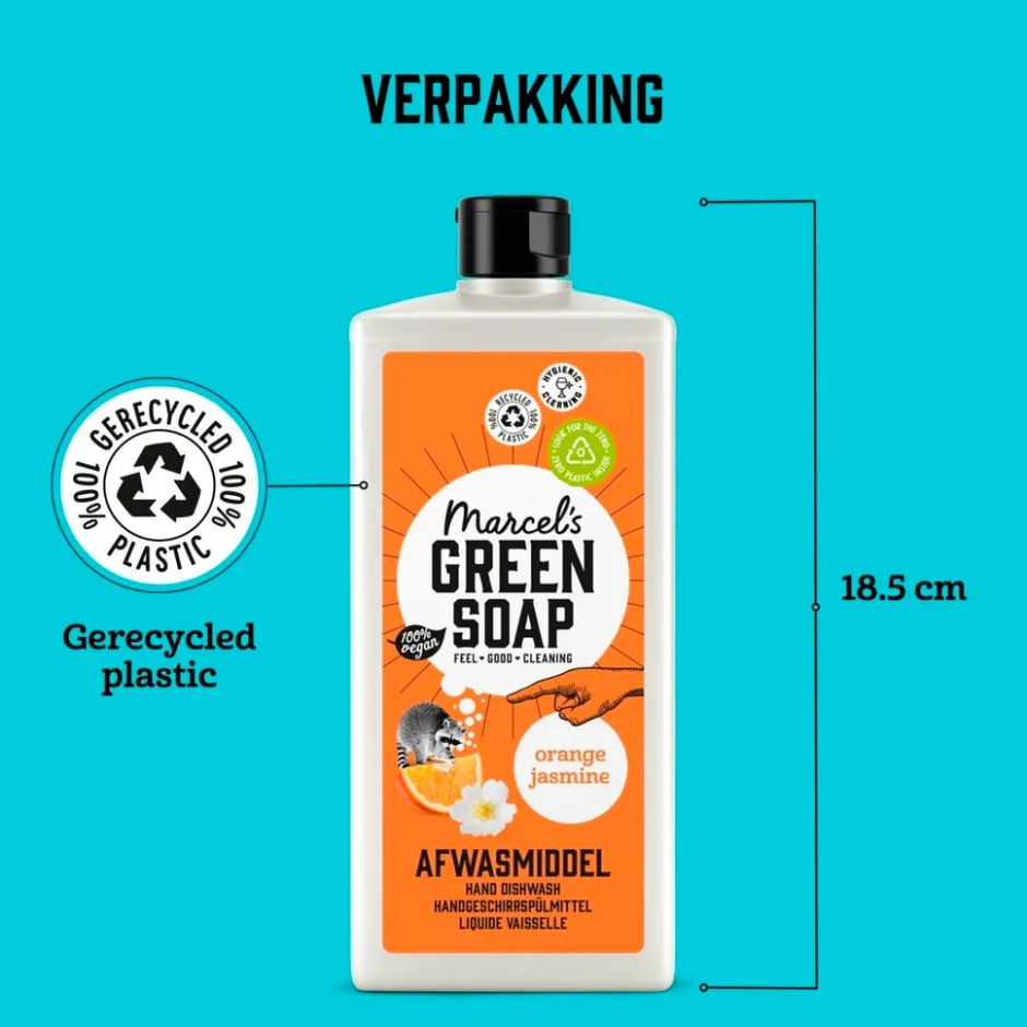 Orange & Jasmine Afwasmiddel|Marcel's Green Soap Discount