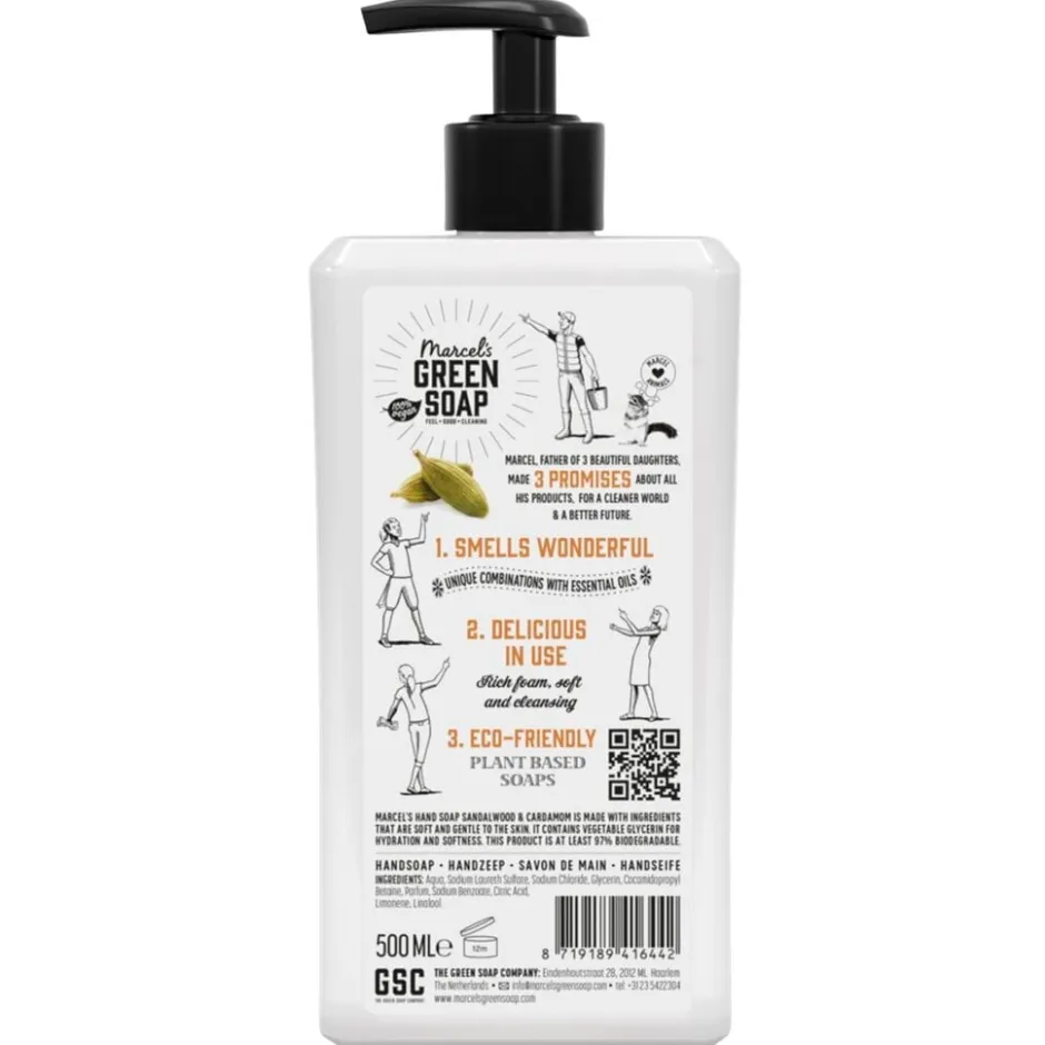 Sandelhout & Kardemom Handzeep|Marcel's Green Soap Discount