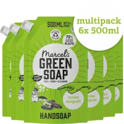 Marcel's Green Soap Tonka & Muguet Handzeep Navulling< Handzeep Navulling|Handzeep