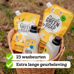 Marcel's Green Soap Vanille & Katoen Universeel Wasmiddel Navulling< Wasmiddel