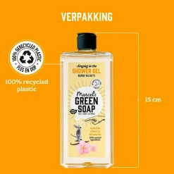 Marcel's Green Soap Marcel’s Green Soap Vanille & Cherry Blossom Shower Gel< Douchegel
