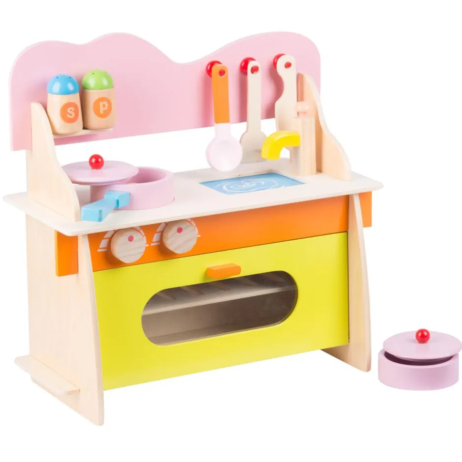 Marionette Wooden Toys Speelkeuken MEMSP6580/0033< Houten Keukens En Winkels