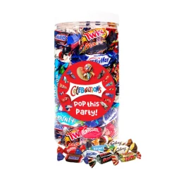 Mars mega chocolademix "pop this party!"|Celebrations Best