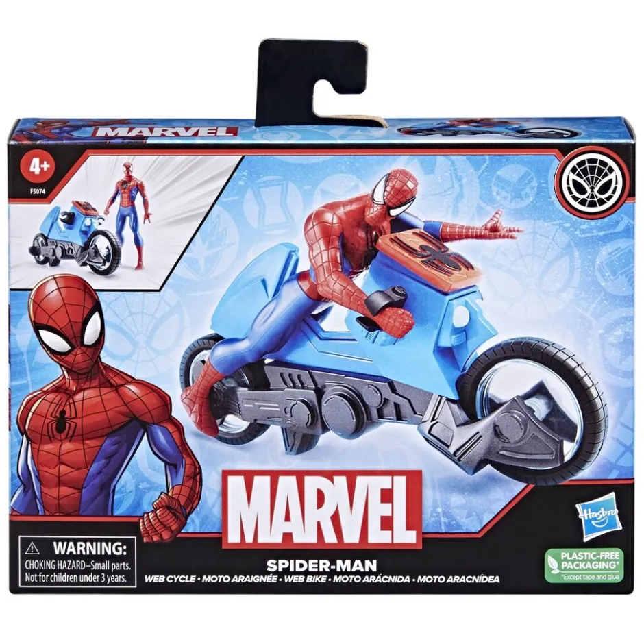 Spiderman Marvel Spider-Man Web Cycle< Speelfiguren