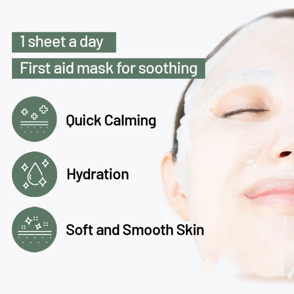 CICA Houttuynia Tea Tree Calming Mask|Mary & May Clearance
