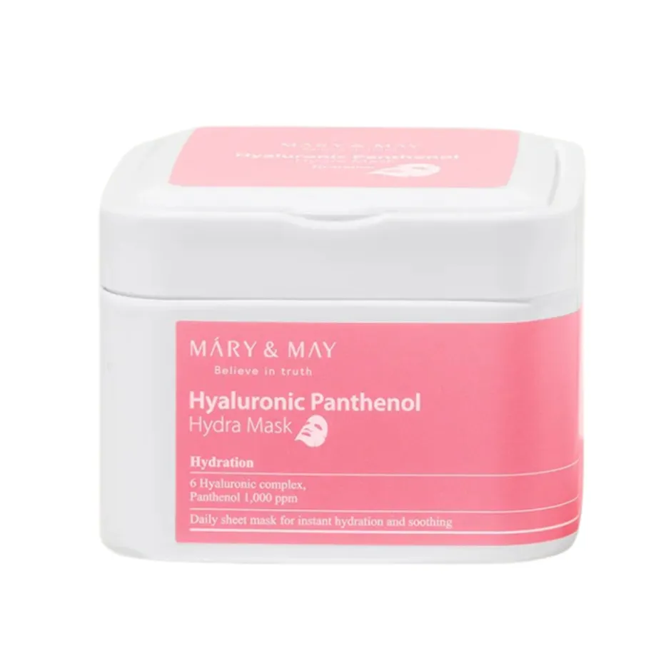 Mary & May Hyaluronic Panthenol Hydra Mask< Korean Skincare|Gezichtsmaskers