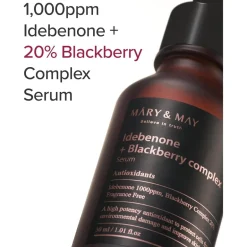 Idebenone + Blackberry Complex Serum|Mary & May Best