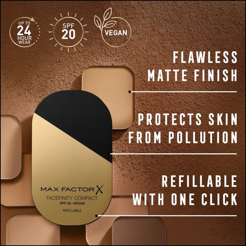 Max Factor Facefinity 006 Golden Compact Foundation< Foundation