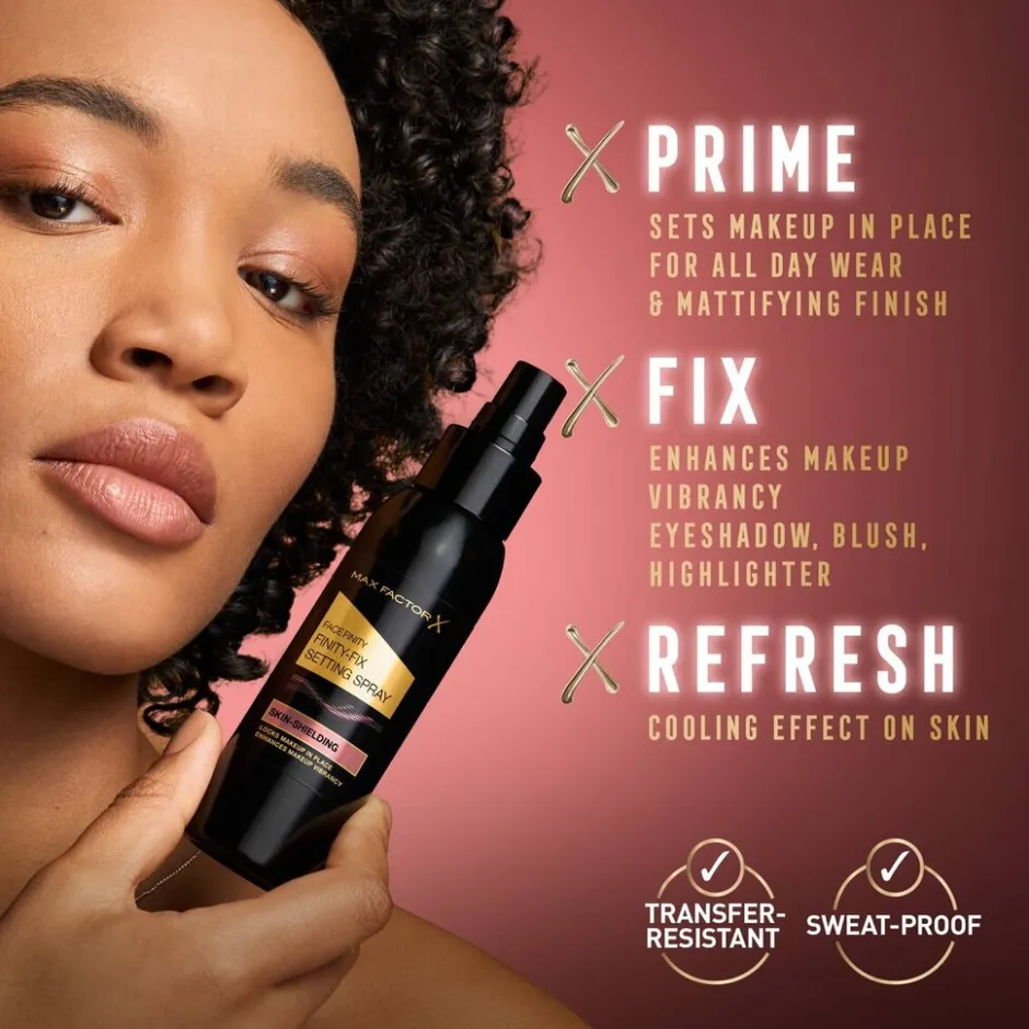 Facefinity Finity-Fix Setting Spray|Max Factor Hot