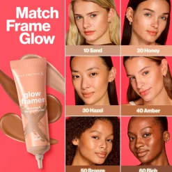 Max Factor Glow Framer 60 Rich Bronzing & Illuminating Tint< Foundation