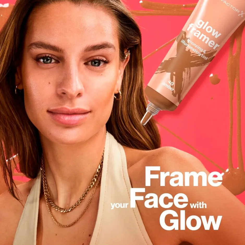 Max Factor Glow Framer 10 Sand Bronzing & Illuminating Tint< Foundation