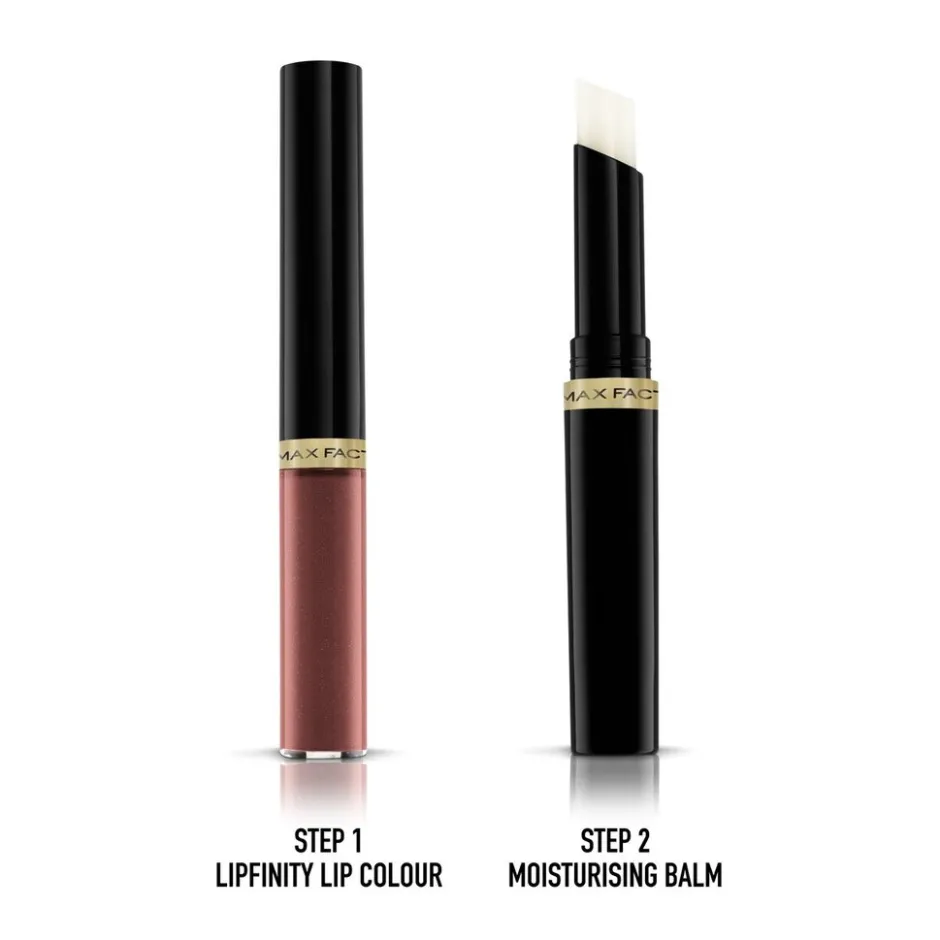Lipfinity Lip Colour 350 Essential Brown 2-Step Longlasting Lipstick|Max Factor Sale