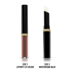 Lipfinity Lip Colour 190 Indulgent 2-Step Longlasting Lipstick|Max Factor Hot