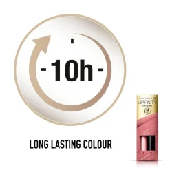 Max Factor Lipfinity 2-Step 001 Pearly Nude Long Lasting Lipstick< Lipmake-Up