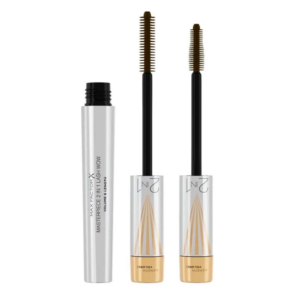 Max Factor Masterpiece 2-in-1 Lash Wow Brown Mascara< Mascara