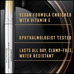 Max Factor Masterpiece 2-in-1 Lash Wow Brown Mascara< Mascara
