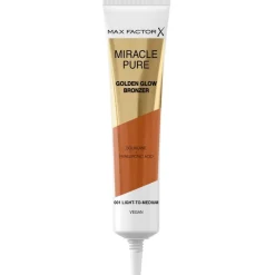 Max Factor Miracle Pure 001 Light-to-Medium Golden Glow Bronzer< Bronzer