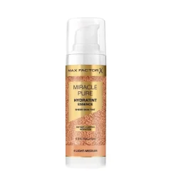 Max Factor Miracle Pure 4 Light Medium Hydratint Essence Foundation< Foundation