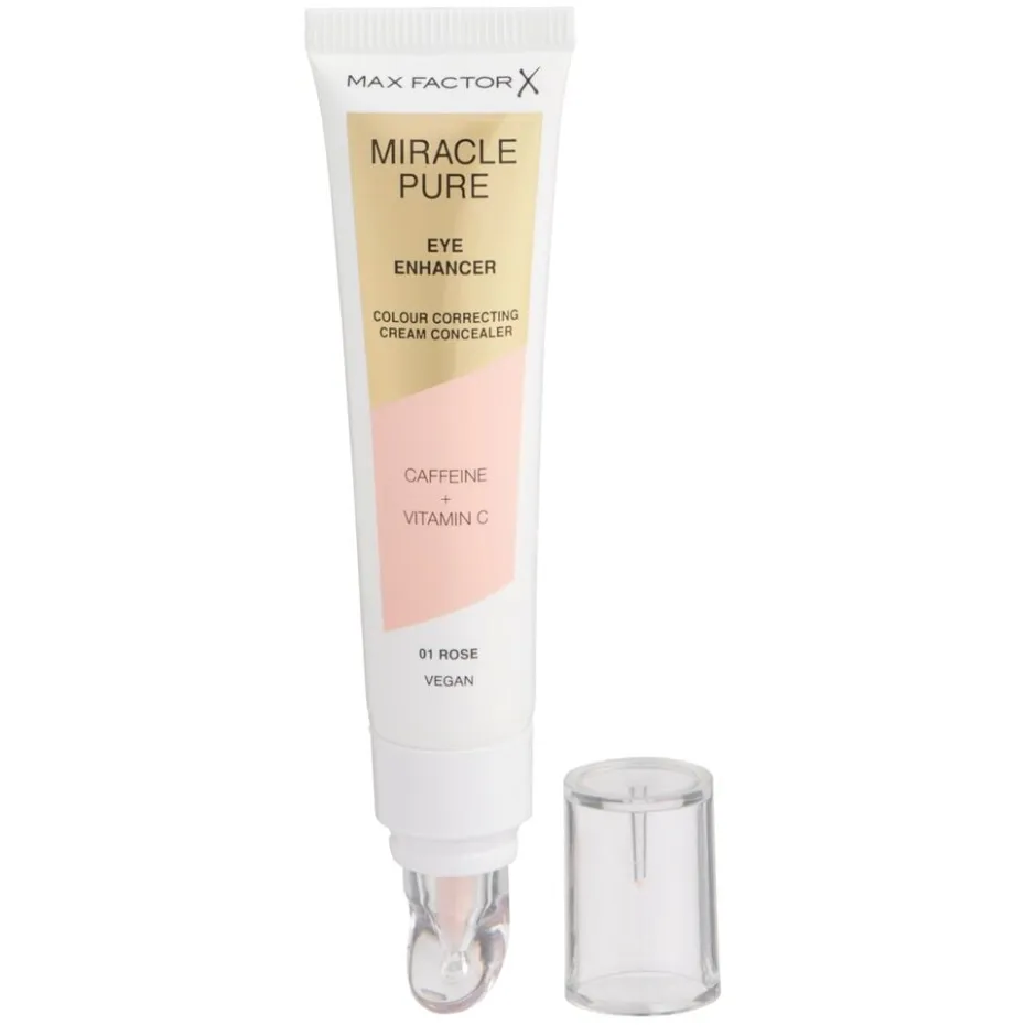 Miracle Pure Cream Concealer 01 Rose Eye Enhancer|Max Factor Best