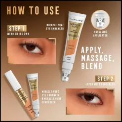 Max Factor Miracle Pure Eye Enhancer 04 Honey Cream Concealer< Concealer