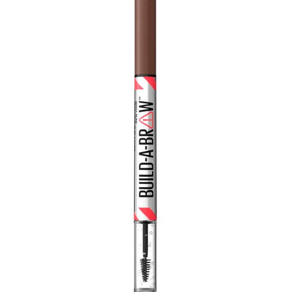 Maybelline New York Build-A-Brow 257 Medium Brown Wenkbrauwpotlood en -Gel< Wenkbrauw Make-Up