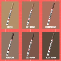 New York Build-A-Brow 255 Soft Brown Wenkbrauwpotlood en -Gel|Maybelline Hot