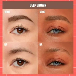 New York Build-A-Brow 260 Deep Brown Wenkbrauwpotlood en -Gel|Maybelline New