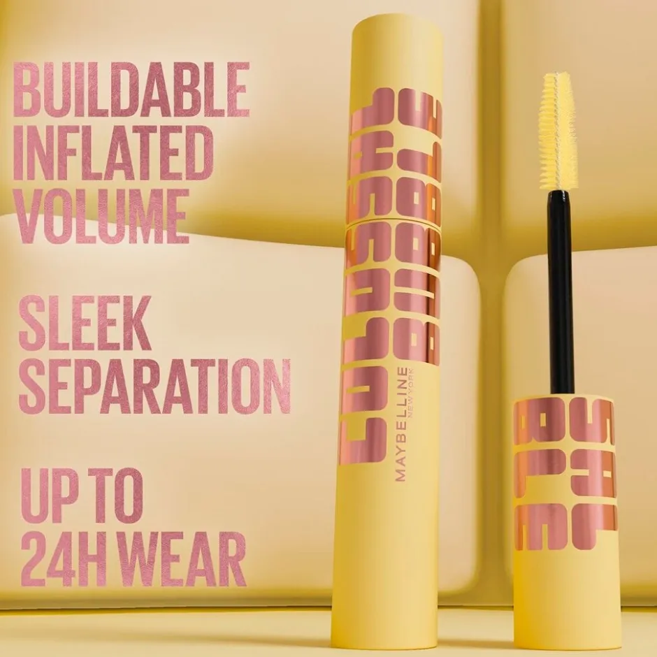New York Colossal Bubble Washable Mascara|Maybelline Discount