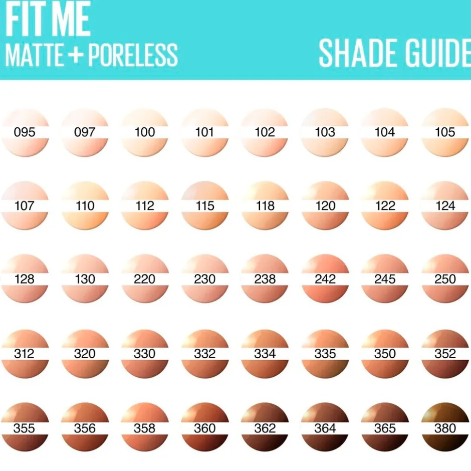 New York Fit Me Matte + Poreless 375 Java Foundation|Maybelline Sale