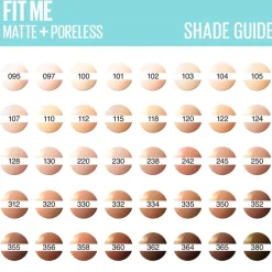 Maybelline New York Fit Me Matte & Poreless 220 Natural Beige Foundation< Foundation