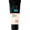 Maybelline New York Fit Me Matte & Poreless 102 Fair Ivory Foundation< Foundation