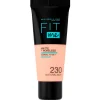 New York Fit Me Matte & Poreless 230 Natural Buff Foundation|Maybelline