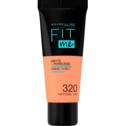 Maybelline New York Fit Me Matte & Poreless 320 Natural Tan Foundation< Foundation