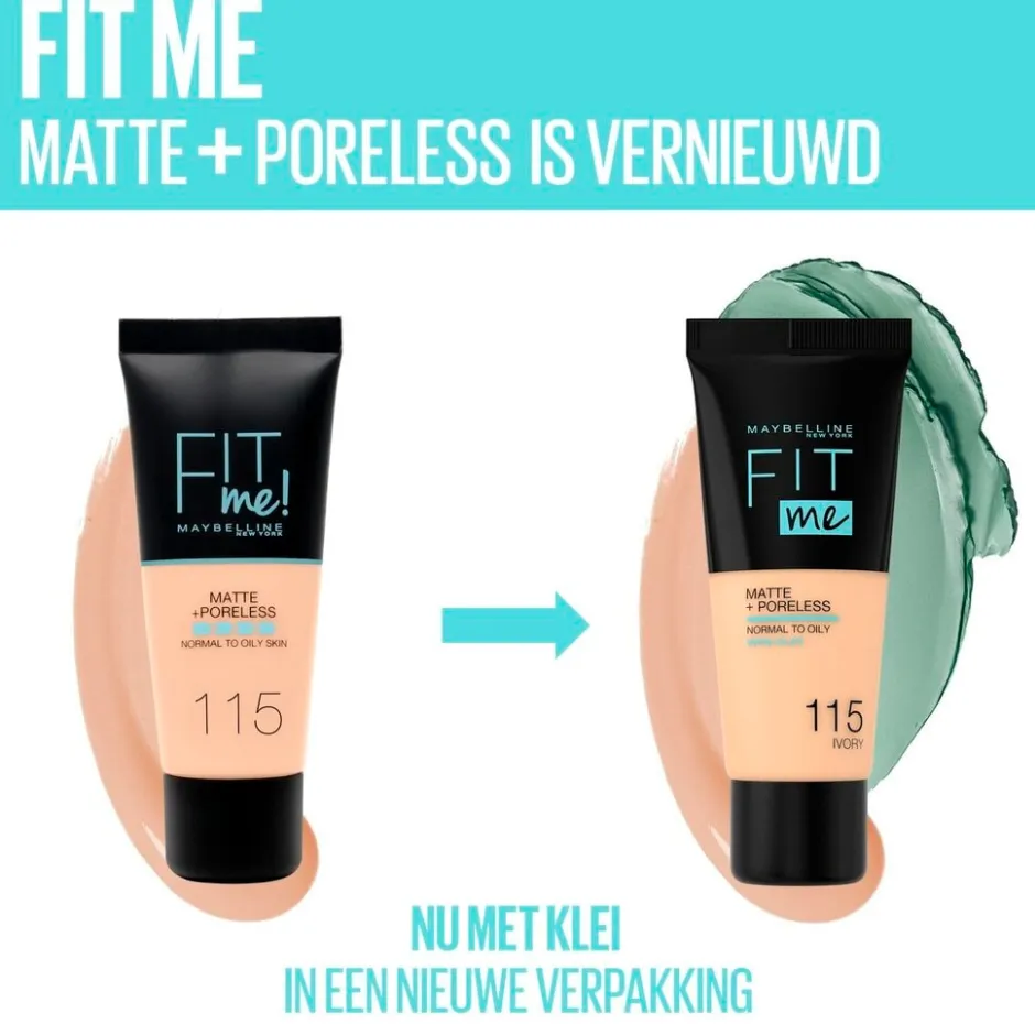New York Fit Me Matte & Poreless 350 Caramel Foundation|Maybelline Online